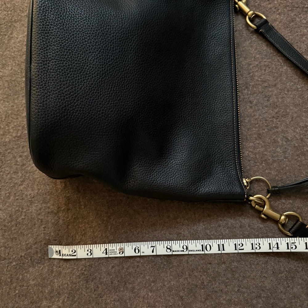 Coach 1941 Collection Duffle Bag in Black, Pebble Grained Leather - Picture 8 of 14